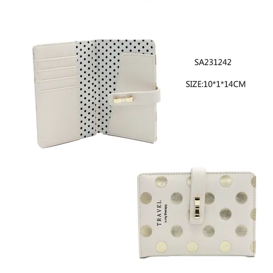 패션 디자인 긴 PU 카드 홀더 대용량 지갑 가방 지갑